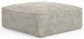 Bucktown - Cocktail Ottoman - Parchment