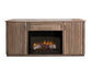 Mezquite - 1 Drawer & 2 Door TV Stand For Fire Place