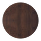 Tioga - 47" Round Table - Brown Cherry