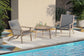 Radius - 3 Piece Outdoor (2 Chairs & End Table) - Gray