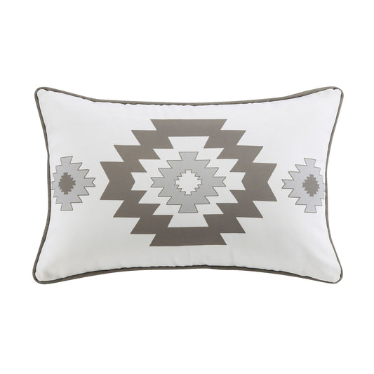 Free Spirit - Indoor/Outdoor Pillow - Gray