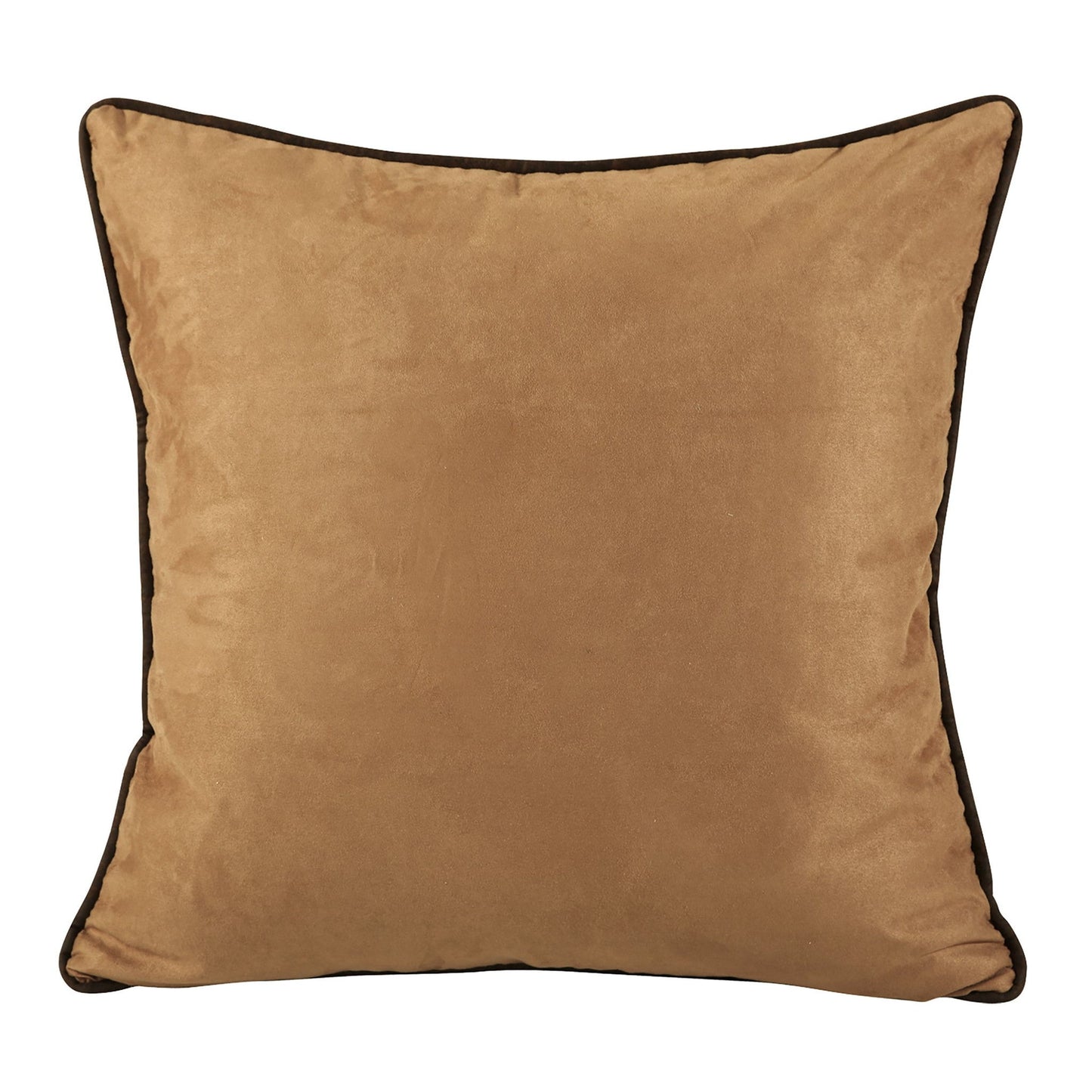 Calhoun - Striped Reversible Euro Sham - Red / Brown