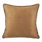 Calhoun - Striped Reversible Euro Sham - Red / Brown