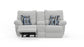 Lenny - Power Lay Flat Reclining Console Loveseat