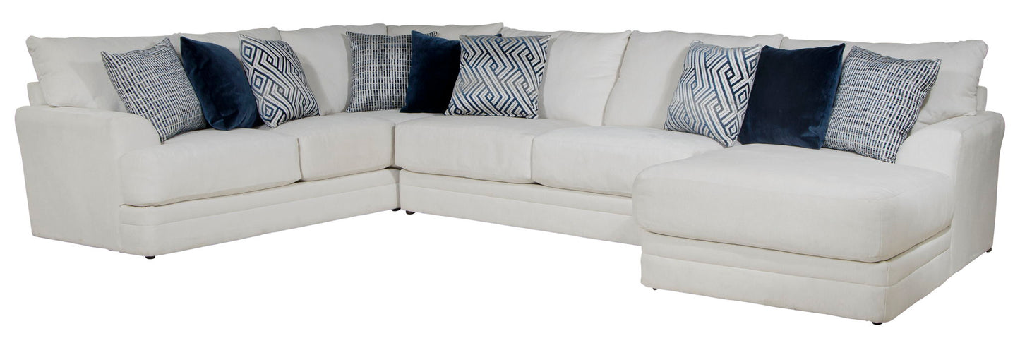 Polaris - Sectional With Comfort Coil Seating And Accent Pillows Included