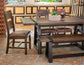 Urban Art - Dining Table - Dark Brown