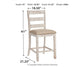Ashley Express - Skempton Upholstered Barstool (2/CN)