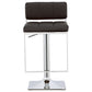 Alameda Adjustable Bar Stool Chrome and Black