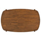 Dortch 5-piece Oval Solid Wood Dining Set Walnut