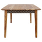 Partridge Wooden Dining Table Natural Sheesham