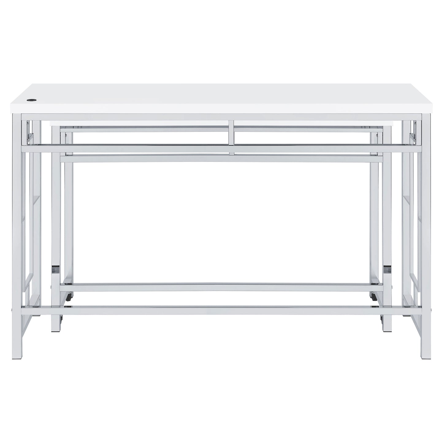 Jackson 4-piece Multipurpose Counter Height Table Set White