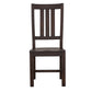 Calandra Slat Back Side Chairs Vintage Java (Set of 2)