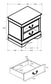 Louis Philippe 4-piece Eastern King Bedroom Set Cappuccino