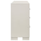 Jessica 6-drawer Dresser Snow White