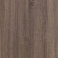 Brantford Wood Eastern King Storage Panel Bed Barrel Oak