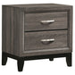 Watson Five-piece Full Bedroom Set Grey Oak