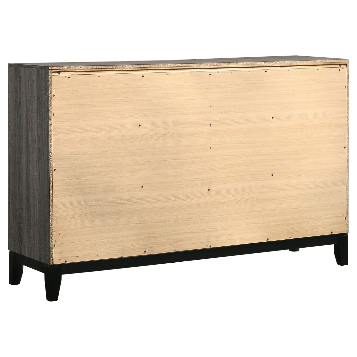 Watson Five-piece Full Bedroom Set Grey Oak