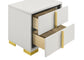 Marceline 4-piece Full Bedroom Set White
