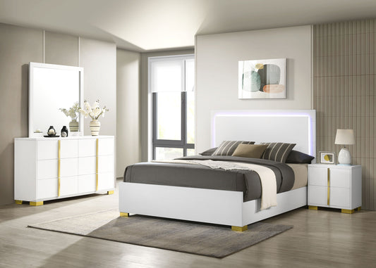 Marceline 4-piece Full Bedroom Set White
