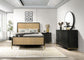 Arini 4-piece Queen Bedroom Set Black and Natural