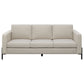 Tilly 2-piece Upholstered Track Arm Sofa Set Oatmeal