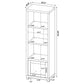 Sachin 3-piece 79-inch TV Entertainment Center Antique Pine