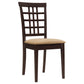 Kelso 3-piece Drop Leaf Dining Set Cappuccino and Tan