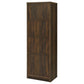 Laughlin 4-shelf Engineered Wood Media Tower Dark Pine