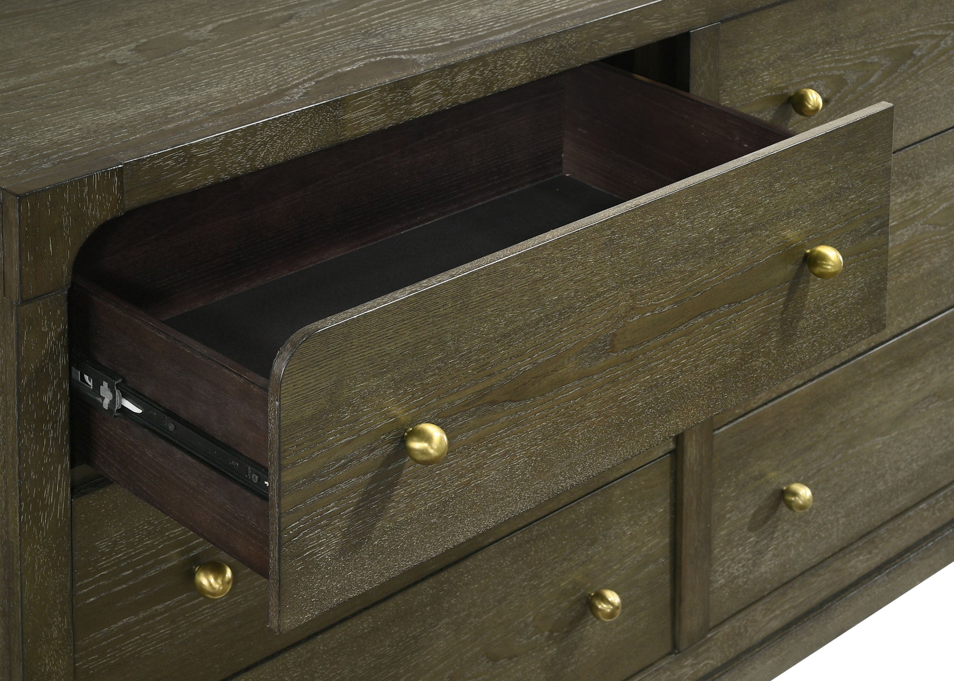 Gran Park 6-drawer Dresser Cabinet Dark Cocoa Charlotte's Furniture and Fashion Gran Park 6-drawer Dresser Cabinet Dark Cocoa Charlotte's Furniture and Fashion