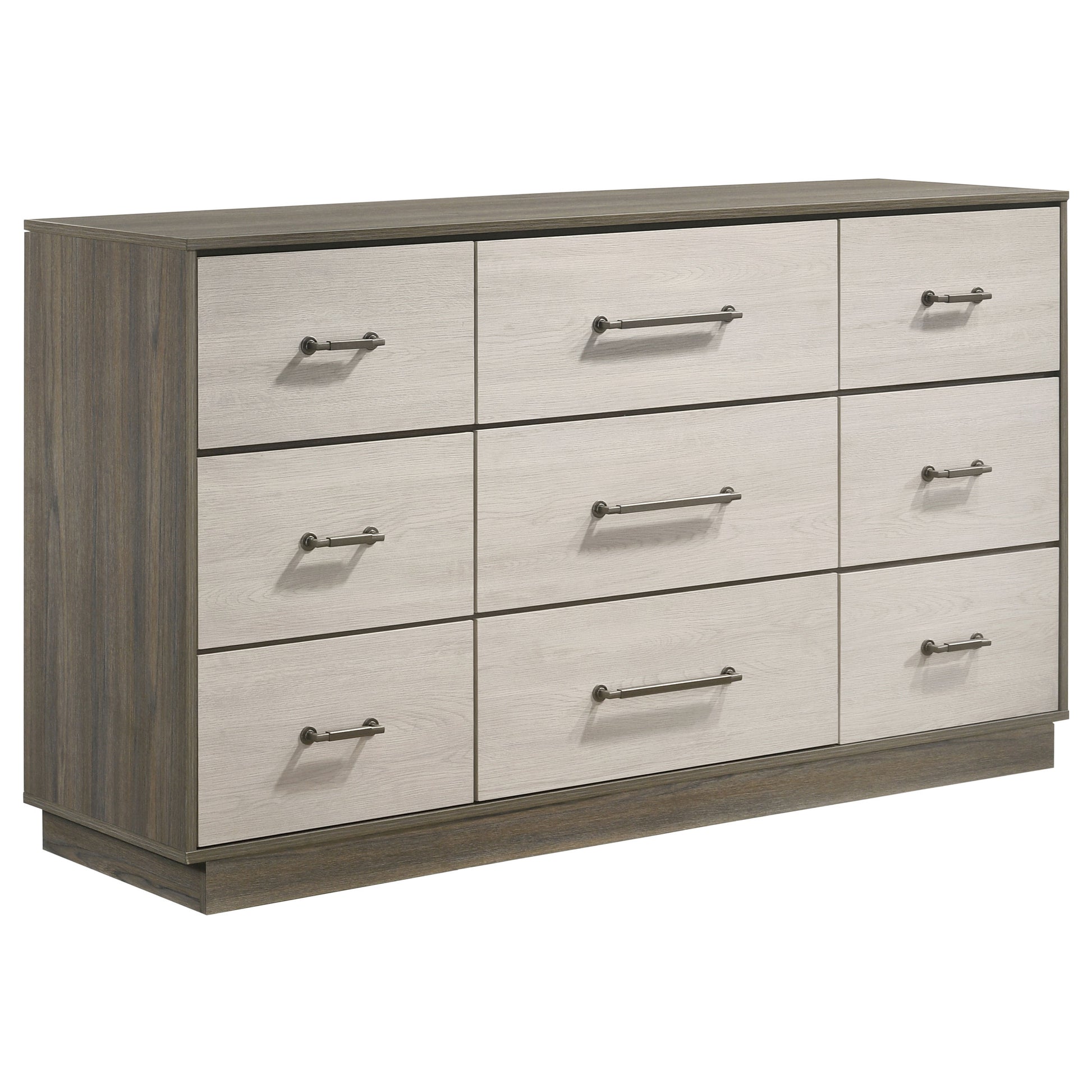 Fenwick 9-drawer Dresser Grey Oak – Charlotte's Furniture and Fashion Fenwick 9-drawer Dresser Grey Oak – Charlotte's Furniture and Fashion