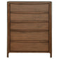Maderia 5-drawer Chest of Drawers Walnut