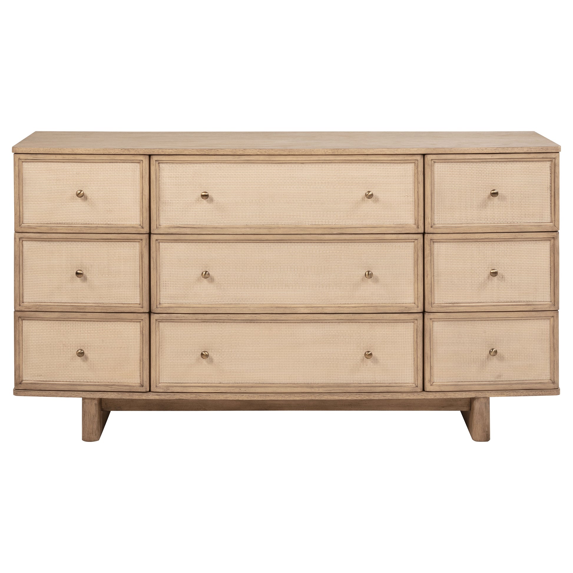 beige wood dresser Sold***refinished Cream Solid tip test Tradare Beige 7 Drawer Dresser