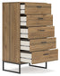 Ashley Express - Deanlow Full Panel Headboard with Dresser, Chest and Nightstand