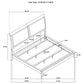 Bexhill 4-piece Eastern King Bedroom Set White