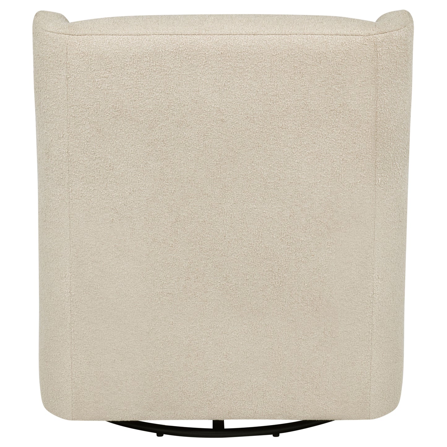 Serra Boucle Upholstered Swivel Glider Sandy Beige