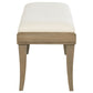 Revello Upholstered Bedroom Bed End Bench Washed Mango