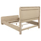 Ladera 4-piece Eastern King Bedroom Set Light Elm