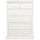 Sumerlin 6-drawer Bedroom Chest of Drawers White