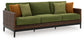 Horizon Hall Outdoor Sofa and 2 Chairs with Coffee Table
