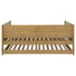 Calinda Wood Twin Daybed With Trundle Natural