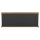 Florence 4-door Dining Sideboard Buffet Cabinet Rustic Honey