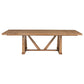 Middleton 10-piece Extension Leaf Dining Set Natural Brown and Black