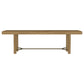Arini 7-piece Extension Leaf Dining Table Set Sand Wash and Black