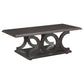 Shelly 3-piece Coffee and End Table Set Cappuccino