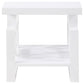 Schmitt 3-piece Coffee and End Table Set White High Gloss