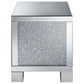 Gillian 3-piece Mirrored Coffee and End Table Set Silver