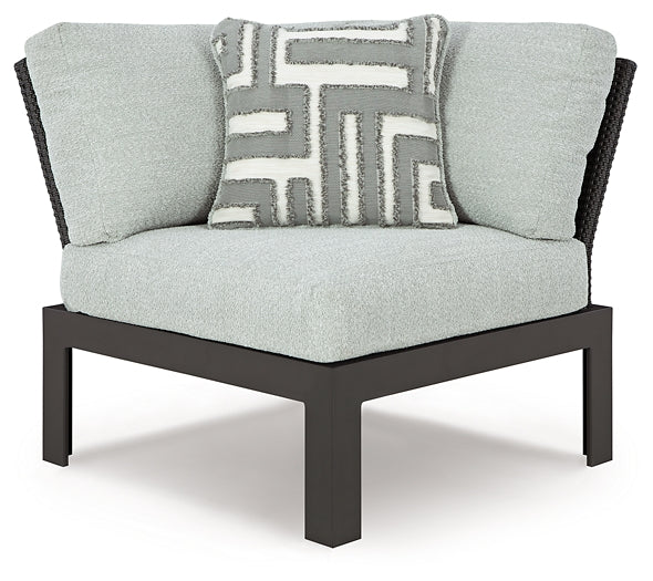Ashley Express - Beachloft 5-Piece Outdoor Sectional with Ottoman