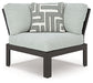 Ashley Express - Beachloft 5-Piece Outdoor Sectional with Ottoman