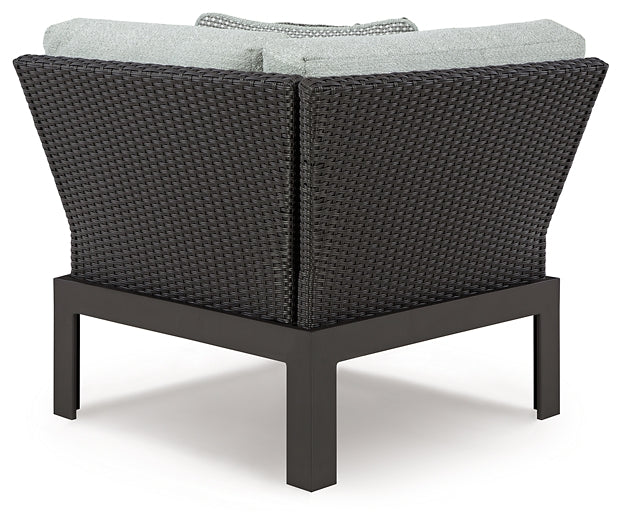 Ashley Express - Beachloft 5-Piece Outdoor Sectional with Ottoman