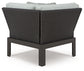Ashley Express - Beachloft 5-Piece Outdoor Sectional with Ottoman